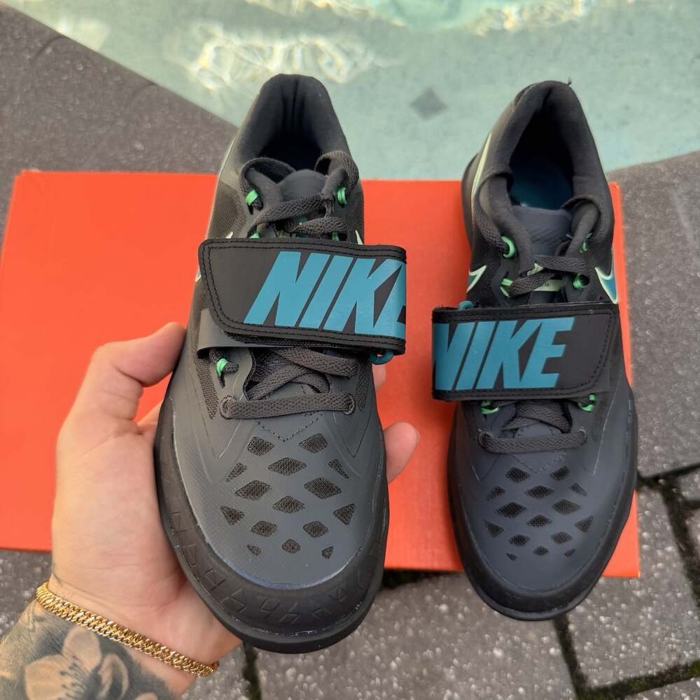 NIKE ZOOM RIVAL SD 2 THROWING SHOES HQ3487-001 SHOT PUT DISCUS TRACK MEN’S 4.5 - Picture 2 of 6